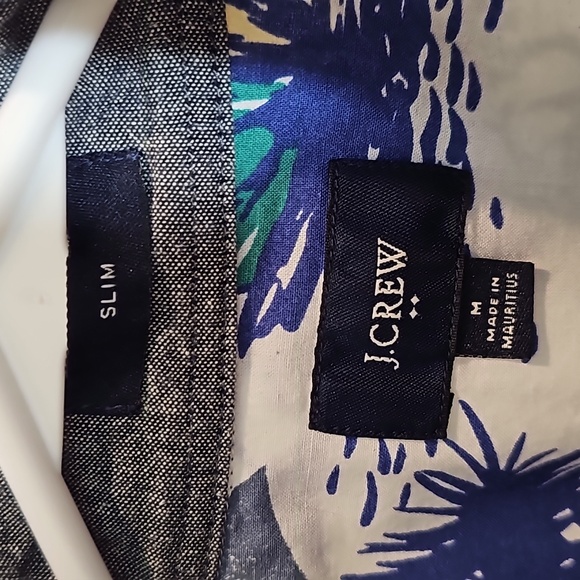 J. Crew Slim Tropical Graphic Button Down - Picture 3 of 4
